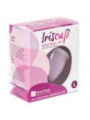 IRISCUP COPA MESTRUAL ROSA GRANDE BOLSA ESTERILIZADORA GRATIS