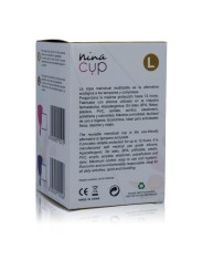 NINA KIKI COPA MENSTRUAL ROSA TALLA L