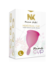 NINA KIKI COPA MENSTRUAL ROSA TALLA L