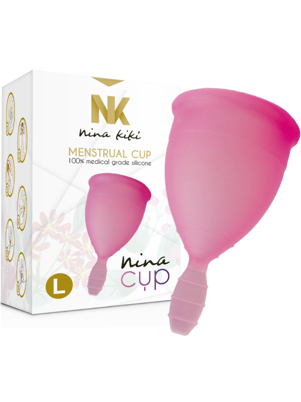 NINA KIKI COPA MENSTRUAL ROSA TALLA L