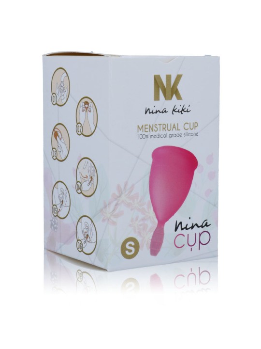 NINA KIKI COPA MENSTRUAL ROSA TALLA S