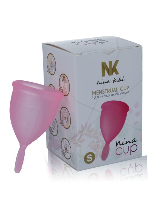 NINA KIKI COPA MENSTRUAL ROSA TALLA S