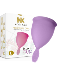 NINA KIKI COPA MENSTRUAL LILA TALLA L