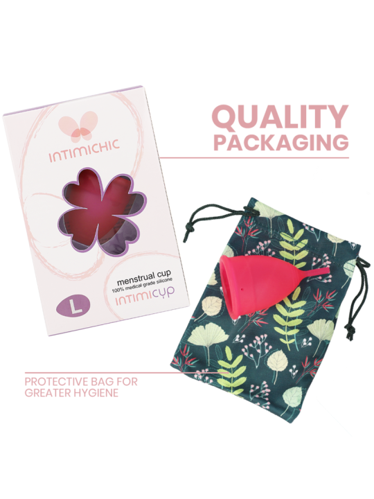 INTIMICHIC COPA MENSTRUAL SILICONA MEDICA TALLA L