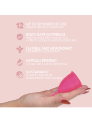 INTIMICHIC COPA MENSTRUAL SILICONA MEDICA TALLA L