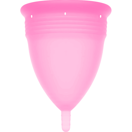 STERCUP COPA MENSTRUAL FDA SILICONA ROSA TALLA L