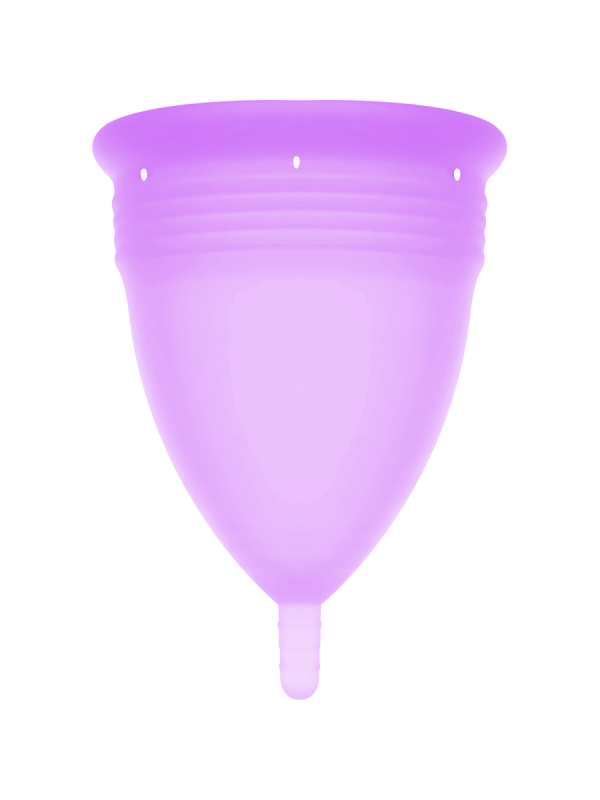 STERCUP COPA MENSTRUAL FDA SILICONA LILA TALLA L