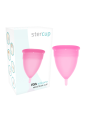 STERCUP COPA MENSTRUAL FDA SILICONA ROSA TALLA S