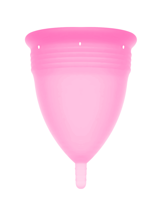 STERCUP COPA MENSTRUAL FDA SILICONA ROSA TALLA S
