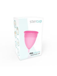 STERCUP COPA MENSTRUAL FDA SILICONA ROSA TALLA S