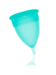 STERCUP COPA MENSTRUAL FDA SILICONA AQUAMARINA TALLA S