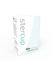 STERCUP COPA MENSTRUAL FDA SILICONA AQUAMARINA TALLA S