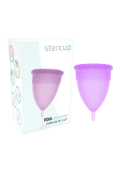STERCUP COPA MENSTRUAL FDA SILICONA LILA TALLA S