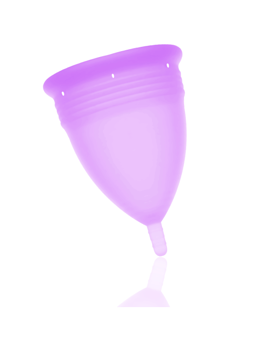 STERCUP COPA MENSTRUAL FDA SILICONA LILA TALLA S