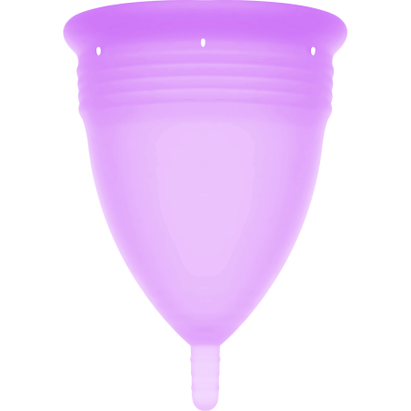 STERCUP COPA MENSTRUAL FDA SILICONA LILA TALLA S