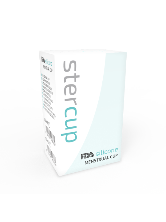 STERCUP COPA MENSTRUAL FDA SILICONA LILA TALLA S