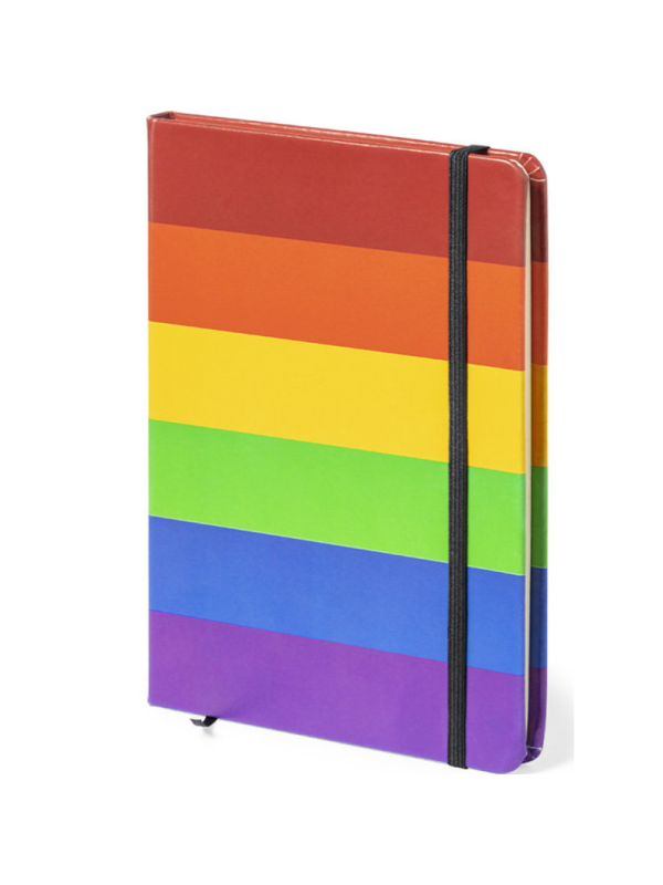 PRIDE BLOC DE NOTAS 15 x 21 BANDERA LGBT