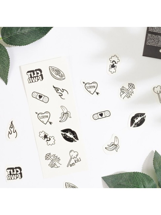 SECRET PLAY SET DE 10 TATTOOS TEMPORALES CANDY COLLECTION