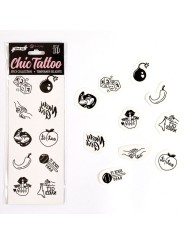 SECRET PLAY SET DE 10 TATTOOS TEMPORALES SPICY COLLECTION