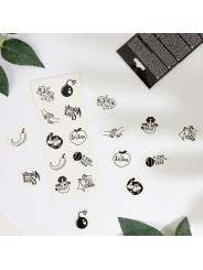 SECRET PLAY SET DE 10 TATTOOS TEMPORALES SPICY COLLECTION
