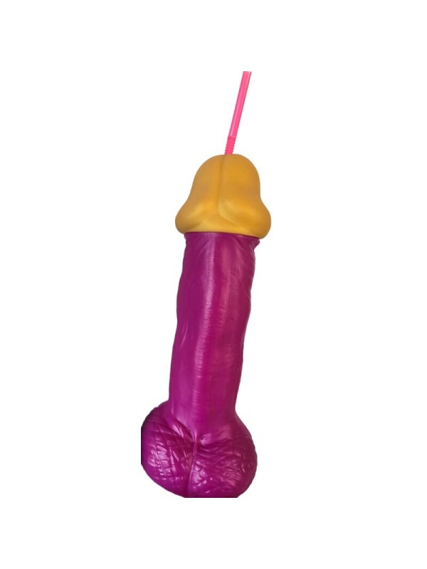 DIABLO PICANTE VASO PENE PLSTICO FUCSIA