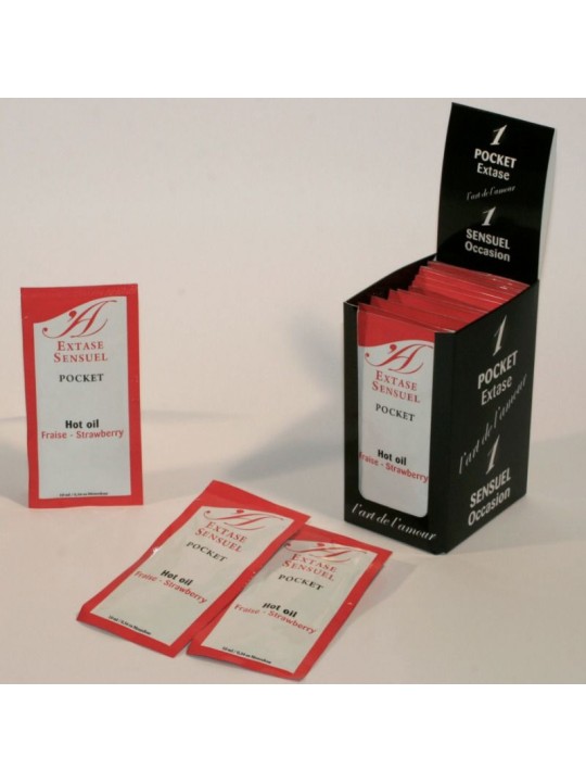 EXTASE SENSUAL ACEITE ESTIMULANTE FRESA 10 ML