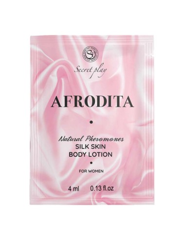 SECRETPLAY MONODOSIS LOCION CORPORAL PIEL DE SEDA AFRODITA 4 ML