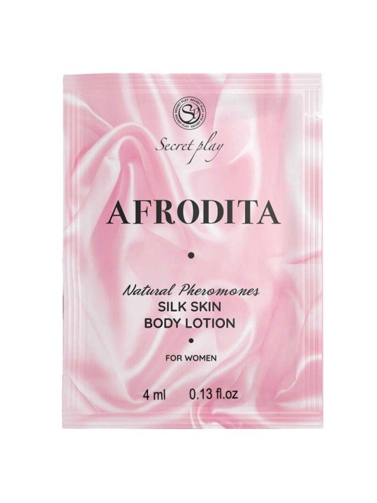 SECRETPLAY MONODOSIS LOCION CORPORAL PIEL DE SEDA AFRODITA 4 ML