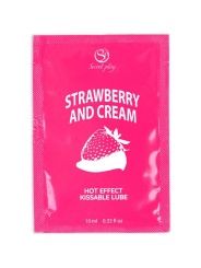 SECRETPLAY MONODOSIS LUBRICANTE FRESAS NATA 10 ML
