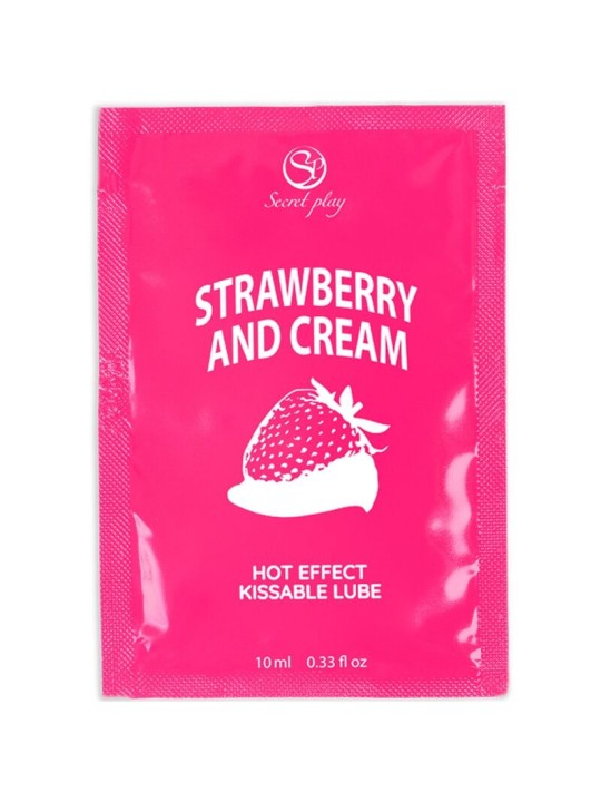 SECRETPLAY MONODOSIS LUBRICANTE FRESAS NATA 10 ML