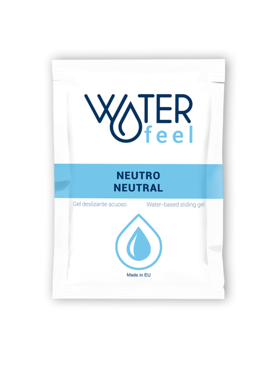 WATERFEEL GEL DESLIZANTE BASE AGUA NEUTRO 6 ML