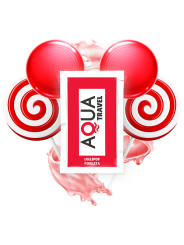AQUA TRAVEL LUBRICANTE BASE AGUA SABOR PIRULETA 6 ML