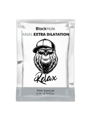 BLACK HOLE GEL BASE AGUA DILATACION ANAL 6 ML MONODOSIS