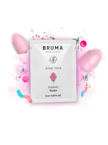 BRUMA 6 ML GEL DESLIZANTE CON ALOE VERA SABOR A NUBE