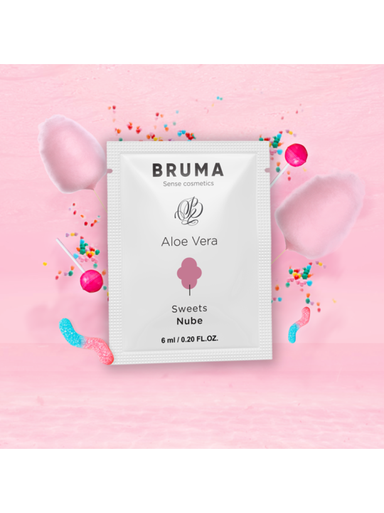 BRUMA 6 ML GEL DESLIZANTE CON ALOE VERA SABOR A NUBE
