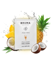 BRUMA 6 ML GEL DESLIZANTE CON ALOE VERA SABOR A PINA COLADA