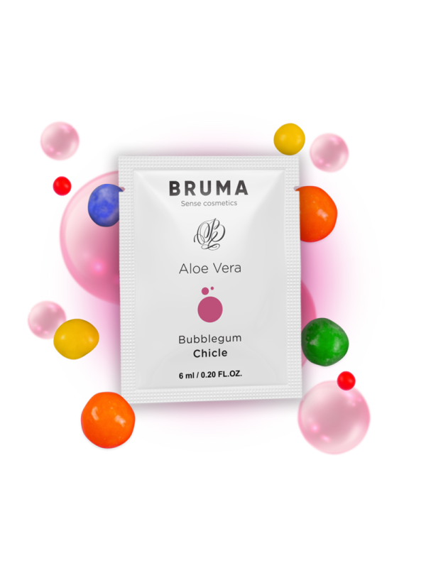 BRUMA 6 ML GEL DESLIZANTE CON ALOE VERA SABOR A CHICLE