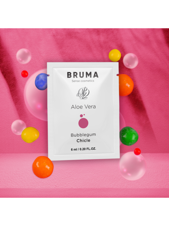 BRUMA 6 ML GEL DESLIZANTE CON ALOE VERA SABOR A CHICLE