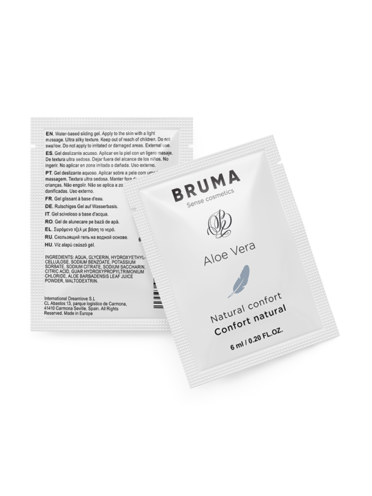 BRUMA 6 ML GEL DESLIZANTE CON ALOE VERA CONFORT NATURAL