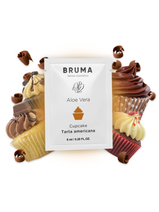BRUMA 6 ML GEL DESLIZANTE CON ALOE VERA SABOR A TARTA AMERICANA