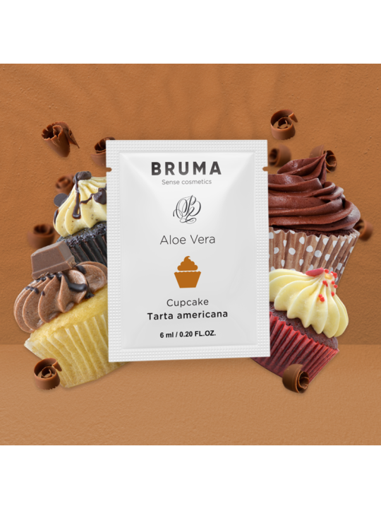 BRUMA 6 ML GEL DESLIZANTE CON ALOE VERA SABOR A TARTA AMERICANA