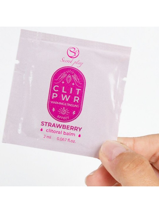 SECRETPLAY MONODOSIS LUBRICANTE FRESAS 2 ML