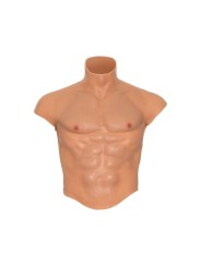 HIDDEN DESIRE ALTER EGO CAMISETA SILICONA TORSO MASCULINO CON ABDOMINALES NATURAL