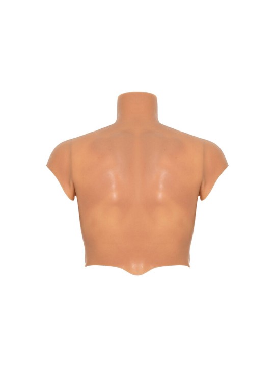 HIDDEN DESIRE ALTER EGO CAMISETA SILICONA TORSO MASCULINO CON ABDOMINALES NATURAL