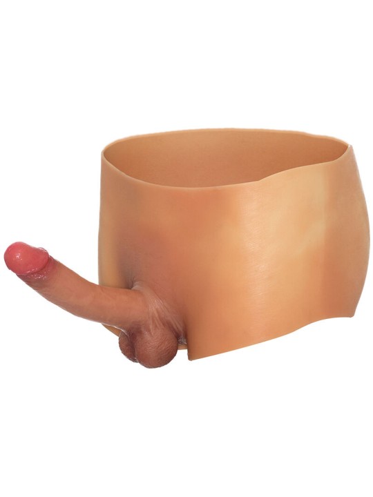 HIDDEN DESIRE ALTER EGO BOXER CON PENE 18 CM NATURAL TALLA S M