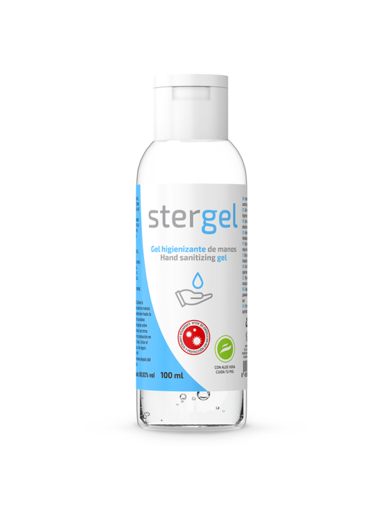STERGEL GEL HIDROALCOHOLICO HIGIENIZANTE DE MANOS ALOE VERA 100ML