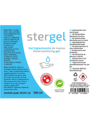 STERGEL GEL HIDROALCOHOLICO HIGIENIZANTE DE MANOS ALOE VERA 100ML
