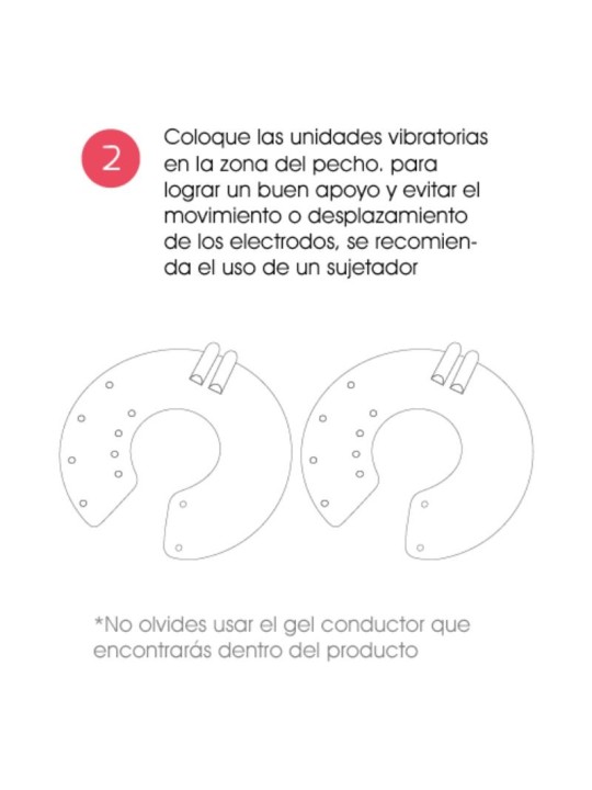 500 COSMETICS U BREAST AUMENTO PECHOS ELECTROESTIMULACION