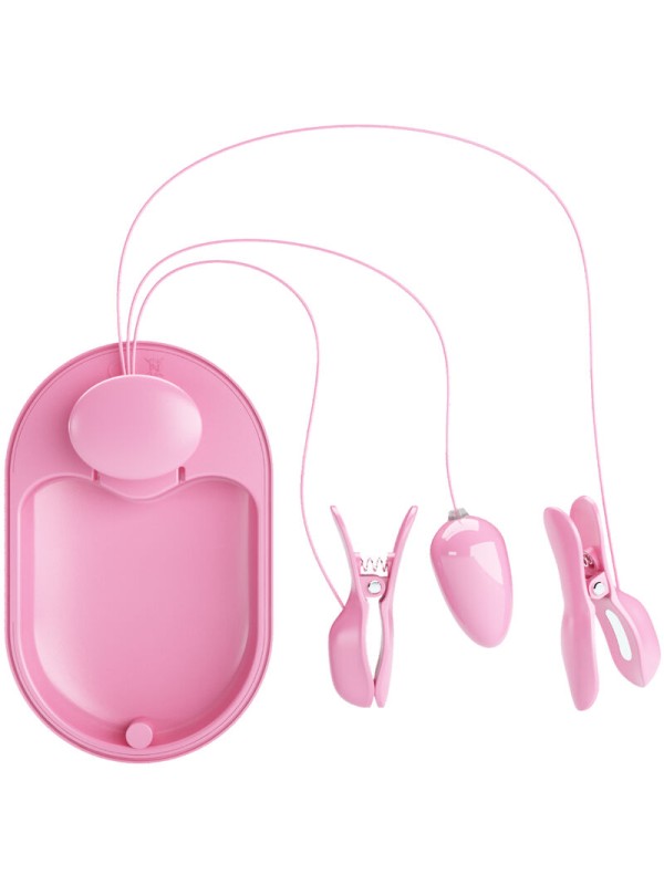 PRETTY LOVE SURPRISE BOX PINZAS ELECTRO ESTIMULACION ROSA