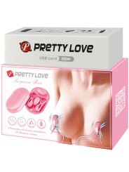 PRETTY LOVE SURPRISE BOX PINZAS ELECTRO ESTIMULACION ROSA